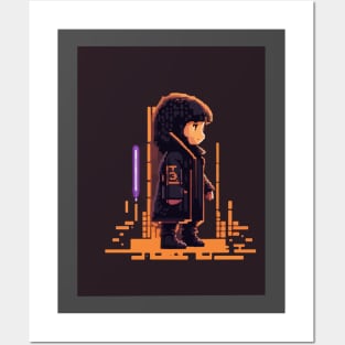 Blade runner 2049 pixels Posters and Art
